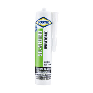 Bostik Silicone Neutro 300 Ml Grigio - Product Image 1