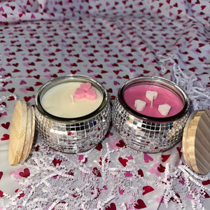 Porte-bougie en verre mosaïque Partylite, Porte-bougie votif en verre mosaïque Global Fusion. Tout neuf. Dans son emballage d'origine - Product Image 1