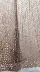 100% tela de seda pura para vestidos saris y ropa de novia textura suave brillo natural disponible en colores personalizados para pedidos al por mayor - Product Image 5