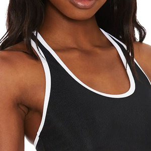 Wholesale Women's Premium Gym Wear Customized Sports Bras Pakistan Customized High <b>Support</b> Seamless Sports Bra - Product Image 6