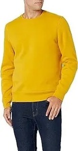 Sweat-shirt blanc surdimensionné à col rond personnalisé de luxe, 100% coton, sweat-shirt uni à col montant pour homme - Product Image 4