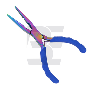 คีมตกปลาสเตนเลสแบบโค้ง/ปากตรงอเนกประสงค์สำหรับกิจกรรมตกปลากลางแจ้งแหล่งจ่ายไฟแบบแมนนวล - Product Image 5