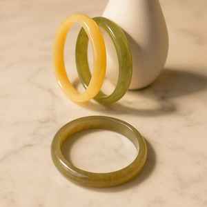 ชุดเครื่องประดับแฟชั่นแนวโบโฮแบบวินเทจสำหรับผู้หญิงเด็กผู้หญิงชุดของขวัญกำไลเรขาคณิตทำจากเรซินสำหรับผู้หญิง - Product Image 3