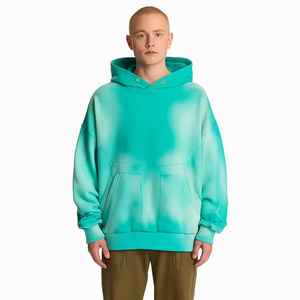 Casual Gradient Color Hommes Femmes 400 Grammes Wash Water Hoodies Épais Coton Haute Qualité Surdimensionné Hoodies - Product Image 3