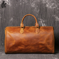 Nouveau sac de voyage d'affaires haut de gamme, personnalisé, imperméable, en cuir, fait main, moderne, avec logo personnalisé, SM Knives Sm4, couleur personnalisée