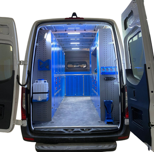 Sistema Modular de Almacenamiento y Gabinetes para Interiores de Automóviles, Soluciones de Equipamiento para Vehículos OEM/ODM, Juego de Estantes para Camioneta, Derecho e Izquierdo - Product Image 1