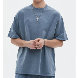 Camiseta de Verano de Manga Corta con Cuello Redondo de Punto Informal para Hombre, Corte Regular, con Logotipo 3D Sólido, Transpirable y de Secado Rápido - Product Image 1