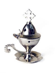 Brûleur à encens Mabkhar de la plus haute qualité, en laiton plaqué or, design attrayant, forme personnalisée - Product Image 6