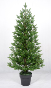 Árboles de Navidad Pequeños y Mini de 45/60/90/120cm – Nevados, Preiluminados, en Maceta, Decorativos, Venta al por Mayor - Product Image 5