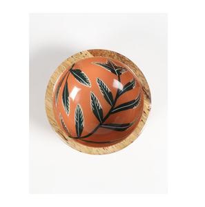 Ensemble de bols en émail indien fait à la main en bois de manguier de qualité supérieure Design attrayant - Product Image 3