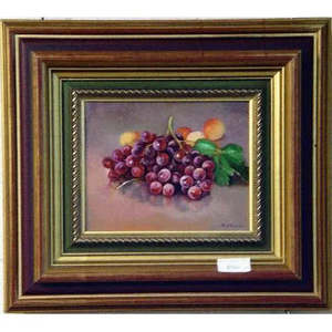 Peinture sur toile unique, peinture à l'huile espagnole, prête à être accrochée pour la décoration murale de la maison, 18 x 16 Abcp-73 - Product Image 1