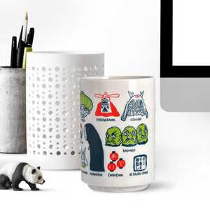 Taza de Cerámica de 400 ml de Studio Ghibli, Modelo Arubaya, Diseño de Spirited Away, Apta para Microondas, Estilo Occidental y Europeo para Café - Product Image 4