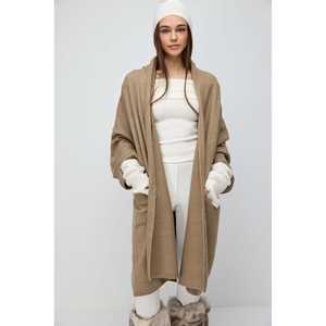 Long Knitted <b>Cardigan</b> <b>with</b> <b>Pockets</b> - Product Image 3