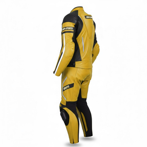 Combinaison de moto professionnelle réglable de style nouveau, de haute qualité, avec logo personnalisé, en cuir, pour hommes - Product Image 6