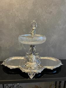 Modern Designed <b>Silver</b> Polished Chocolate Stand For Chocolate And Dessert Serving Kitchenware And Tabletop Accessories - Product Image 3