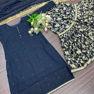 เสื้อจอร์เจียแบบหนักพร้อมชุดทำงานเต็มรูปแบบดีไซน์ใหม่ - Product Image 1