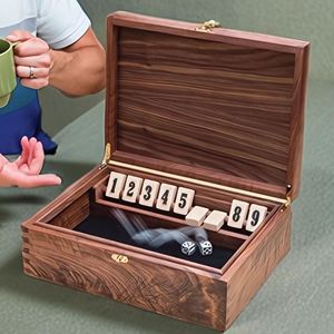 Juego de Mesa Shut the Box de Madera Ecológica de Calidad Profesional, Proveedor Mayorista de Fábrica - Product Image 1