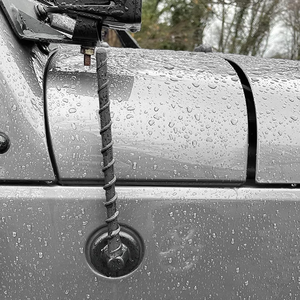 Universale 7 "auto breve gomma Radio AM/FM segnale a spirale Antenna albero per Dodge Jeep Chrysler Fiat - Product Image 6