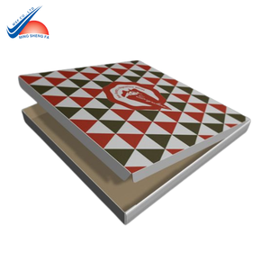 Custom Logo Pizza <b>Box</b> - <b>Food</b> Safe Corrugated Paper - Ideal for Pizza Shops, Cafes, and Event Catering Use - Vietnam Supplier - Product Image 1