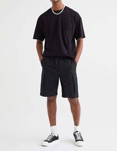 Haute qualité été à la mode coton Cargo Shorts hommes confortable Vintage impression ceinture élastique Gym course budget-amical - Product Image 6