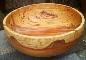 Moderno Tazón de Bambú Pulido Hecho a Mano, Tamaño Grande, para Ensaladas, Frutas, Pan, Aperitivos, Decoración Natural para Mesa de Cocina - Product Image 3