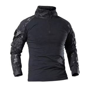 Camisa táctica de rendimiento para deportes al aire libre Flexible que absorbe el sudor y ajuste cómodo para uso diario y aventuras - Product Image 2