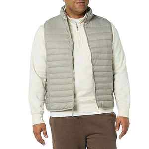 Chaleco Acolchado de Invierno para Hombre, Transpirable, de Alta Calidad, con Logotipo Personalizable, Acabado Lavado, Color Sólido, Informal, Antiarrugas - Product Image 3