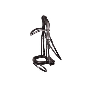 Nouveau design durable de bride de cheval en cuir PVC cousu à la main pour les courses de chevaux - Product Image 4