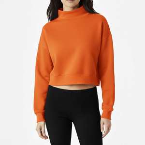 Ropa de Calle para Mujer, Cuello Redondo, Mezcla de Felpa y Algodón, Ligera, Secado Rápido, Transpirable, Ecológica, Corte Regular - Product Image 6