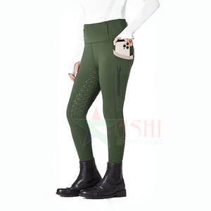 Leggings y Pantalones de Montar a Caballo para Mujer con Logotipo Personalizado, Impermeables, Resistentes al Viento, de Spandex/Poliéster, al por Mayor - Product Image 5