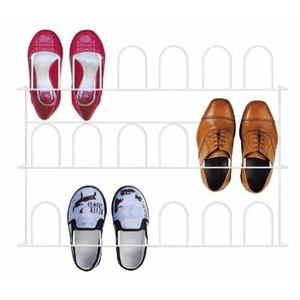 Puerta De Alambre Recubierto De Plstico Para 9 Pares De Zapatos Zapatera De Pared Over Door <b>Rack</b> - Product Image 3