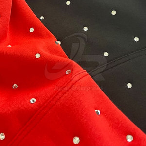 เสื้อฮู้ดประดับเพชรเทียมสุดเก๋ วิบวับระยิบระยับ สไตล์สตรีทแวร์ สำหรับแฟชั่นฤดูใบไม้ร่วงและฤดูหนาว - Product Image 3