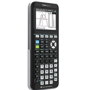 Nouvelle calculatrice scientifique graphique améliorée Texas Instrument TI-84 PLUS CE avec piles, fonctions de calendrier et boîtier en plastique - Product Image 1