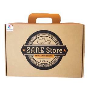 Wholesale High Quality Eco-Friendly Corrugated Paper Carton <b>Box</b> Custom <b>Recycled</b> Shoe Packaging with Custom Labels - Product Image 5