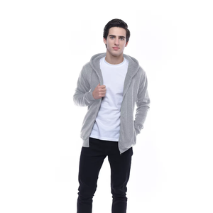 Sudadera con Capucha Unisex BEAM, Informal, Holgada, con Bordado Técnico, para Otoño, Mezcla de Poliéster y Algodón, Puños de Doble Costura en 2 Lados - Product Image 5