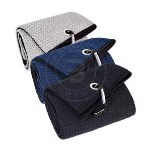 Serviette de golf en microfibre épaisse et moelleuse pour les joueurs de golf, pour le nettoyage sportif et l'usage quotidien - Product Image 3