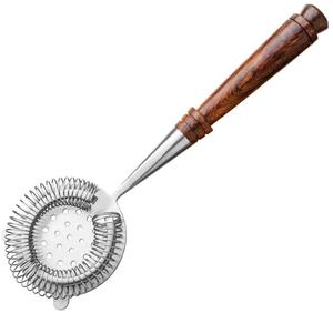 Cuillère passoire à cocktail en acier inoxydable de qualité supérieure, tête perforée de précision, poignée ergonomique, outil de bar professionnel - Product Image 4