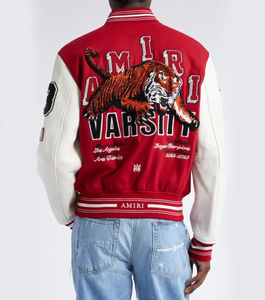 Chaquetas Varsity para Hombre 2025, Talla 6XL, Conjunto de Invierno con Parches Bordados Personalizados, Forro Polar, Diseño de Parches, Estilo Informal, Ecológico - Product Image 6