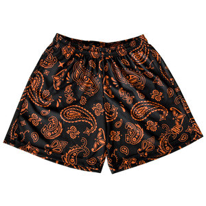 OEM personalizado hombres 100% poliéster Deporte Pantalones cortos transpirable ligero malla gimnasio Fitness Casual sólido personalizable opciones de color - Product Image 1