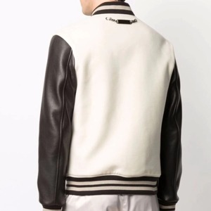 Nueva moda impresión personalizada mejor calidad con proceso de recubrimiento chaqueta de hombre al por mayor chaqueta de béisbol universitaria Unisex - Product Image 2