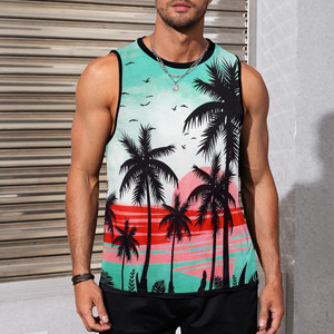 Camiseta Deportiva para Hombre, Estilo Informal, Cuello Redondo, Lisa, Holgada, Personalizable, Transpirable - Product Image 2