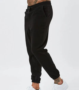 Pantalones Deportivos Casuales de Cintura Media, Holgados, 80% Algodón, 20% Poliéster, Forro Polar Ligero, Secado Rápido, Transpirables, Lisos, Venta al Por Mayor - Product Image 6