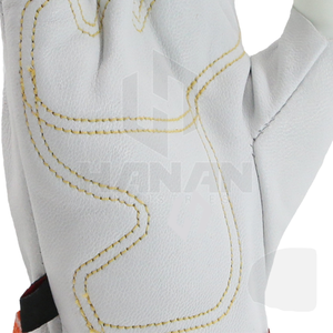 Fabricante de guantes de trabajo de cuero OEM, guantes para maquinaria pesada, mayor agarre y máxima durabilidad - Product Image 5