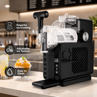 Machine à slush et à crème glacée CE CB ETL, mixeur électrique portable pour crèmes glacées, bières, jus et smoothies