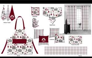 ENSEMBLE DE TABLIER À USAGE DE CUISINE ENSEMBLE DE SERVIETTES ABSORMENT SERVIETTES À MAIN RÉUTILISABLES ET TISSU À VAISSELLE PAR HARSHIT INTERNATIONAL - Product Image 2