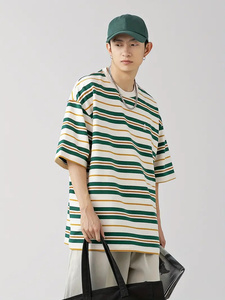 Vente en gros de t-shirts pour hommes les plus vendus 2024 100% coton en vrac stock et mélange de vêtements d'occasion - Product Image 2