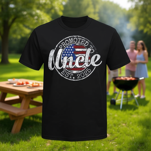 2025 Est. Camiseta para Tío Primerizo, Regalo Personalizable para Tíos Recién Nombrados - Product Image 3