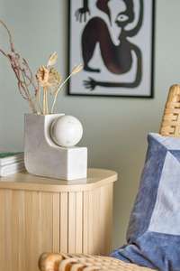 Chandelier de qualité supérieure Vaisselle décorative pour la maison Bougeoir en marbre blanc Chandelier de qualité supérieure - Product Image 6