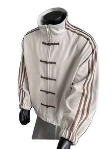 Veste unisexe longue coupe-vent et imperméable de style streetwear avec col montant et poche avant, nouvelle collection printemps 2025 - Product Image 4