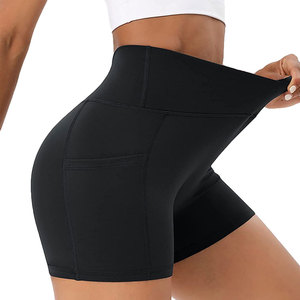 Wholesale Manufacturer Scrunch Butt Gym <b>Tights</b> <b>Compression</b> Yoga Shorts <b>For</b> <b>Women</b> Custom Logo <b>Women's</b> Gym <b>Compression</b> Shorts - Product Image 4